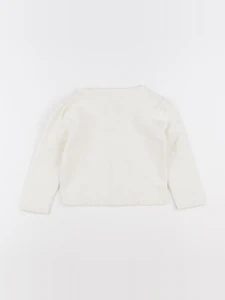 Vertbaudet - gilet beige - 18 mois