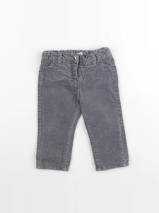 Vertbaudet - pantalon gris - 6 mois
