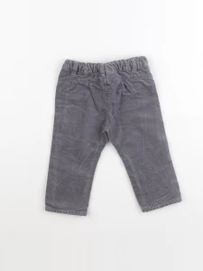 Vertbaudet - pantalon gris - 6 mois