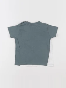 Vertbaudet - tee-shirt blanc - 12 mois