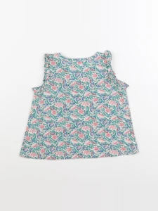 Boutchou - blouse vert - 9 mois
