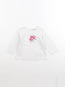 Tape à l'oeil - tee-shirt blanc - 9 mois