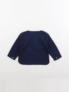 Natalys - blouse bleu - 6 mois