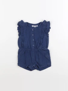 Vertbaudet - combinaison bleu - 3 mois