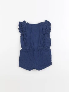 Vertbaudet - combinaison bleu - 3 mois