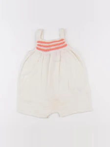 Vertbaudet - combinaison beige - 2 ans