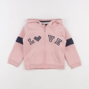 Vertbaudet - sweat rose - 3 ans
