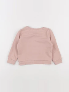 Vertbaudet - sweat rose - 2 ans