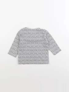 Vertbaudet - tee-shirt blanc - 6 mois