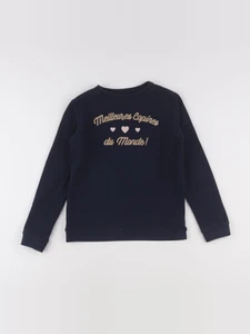 Vertbaudet - sweat bleu - 10 ans