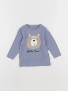 Name it - tee-shirt bleu - 6/9 mois