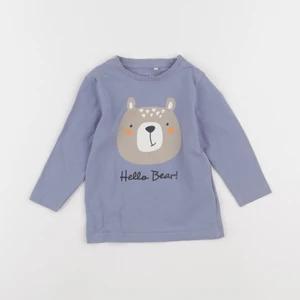 Name it - tee-shirt bleu - 6/9 mois