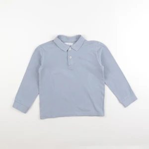 Zara - polo bleu - 6/7 ans