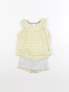Okaidi - pyjama coton jaune - 2 ans