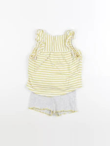 Okaidi - pyjama coton jaune - 2 ans