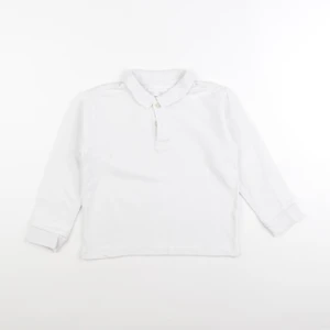 Zara - polo blanc - 6/7 ans
