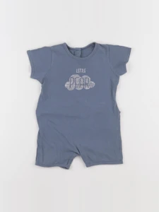 Vertbaudet - pyjama coton bleu - 18 mois