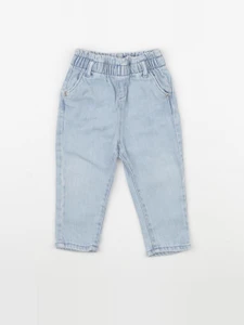 Vertbaudet - pantalon bleu - 9 mois