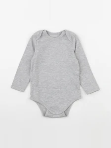 Vertbaudet - body gris - 24 mois