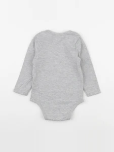 Vertbaudet - body gris - 24 mois