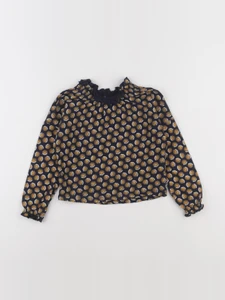 Okaidi - blouse noir, jaune - 3 ans