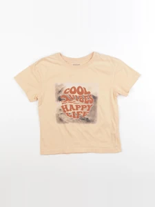 Vertbaudet - tee-shirt rose - 6 ans