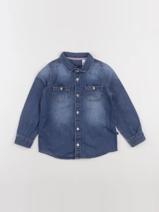 Okaidi - chemise bleu - 4 ans
