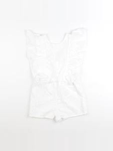 Vertbaudet - combinaison blanc - 6 ans