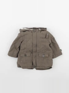 Vertbaudet - parka vert - 12 mois