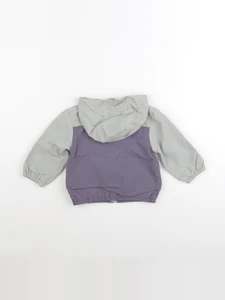 Vertbaudet - coupe-vent gris, vert - 12 mois