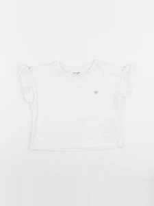 Vertbaudet - tee-shirt blanc - 2 ans