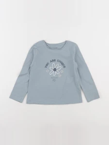 Vertbaudet - tee-shirt bleu - 3 ans