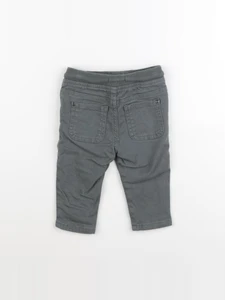 Vertbaudet - pantalon vert - 6 mois
