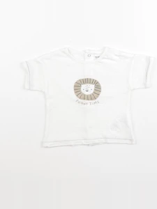 Vertbaudet - tee-shirt blanc - 3 mois