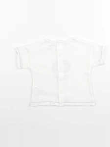 Vertbaudet - tee-shirt blanc - 3 mois