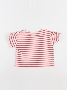 Vertbaudet - tee-shirt rouge - 2 ans