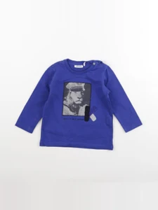 IKKS - tee-shirt bleu - 12 mois