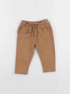 Vertbaudet - jogging marron - 18 mois