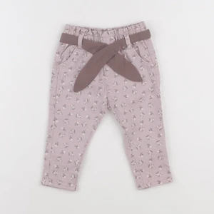 Vertbaudet - pantalon rose - 9 mois