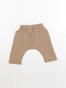 Vertbaudet - pantalon beige - 3 mois