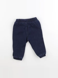 Vertbaudet - jean bleu - 6 mois