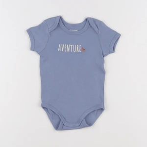 Vertbaudet - body bleu - 12 mois