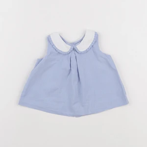 Jacadi - blouse bleu - 6 mois