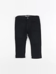 Vertbaudet - pantalon noir - 9 mois