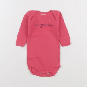 Petit Bateau - body rose - 3 mois
