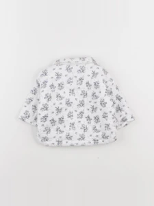 Vertbaudet - veste blanc - 3 mois