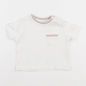 Boutchou - tee-shirt blanc - 6 mois