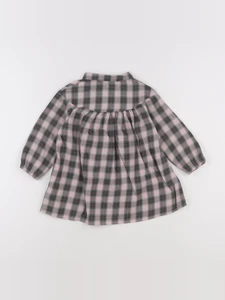 IKKS - robe rose, gris - 2 ans