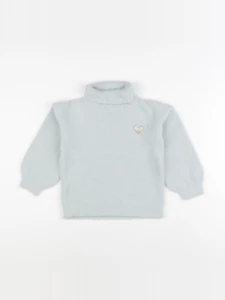 Vertbaudet - pull bleu - 4 ans