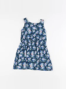 Vertbaudet - robe bleu, rose - 3 ans